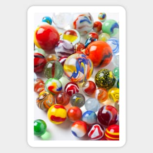 Many beautiful marbles Sticker